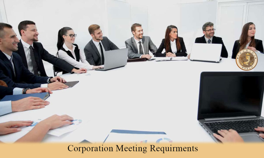 Corporation Meeting Requirements - 2021