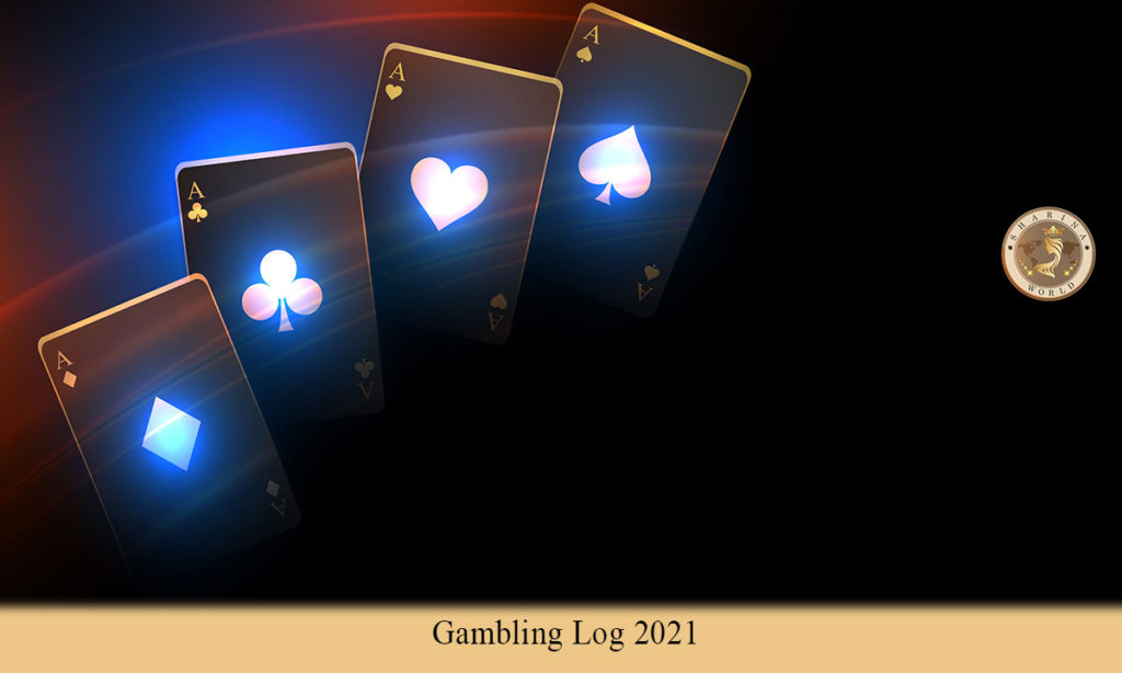Gambling winnings/losses Log 2021