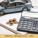 Business Use of Vehicles - 2021