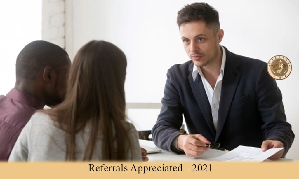 Referrals Appreciated – 2021