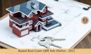 Rental Real Estate QBI Safe Harbor - 2021